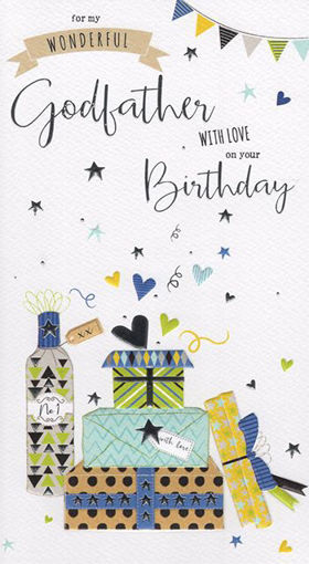 Picture of GODFATHER BIRTHDAY CARD